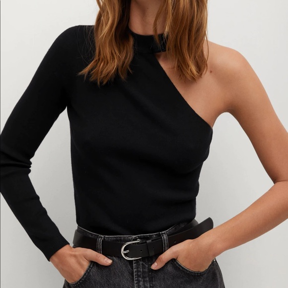 Mango Tops - One shoulder top